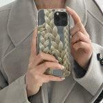 Twist Braid Transparent iPhone case - Viexta