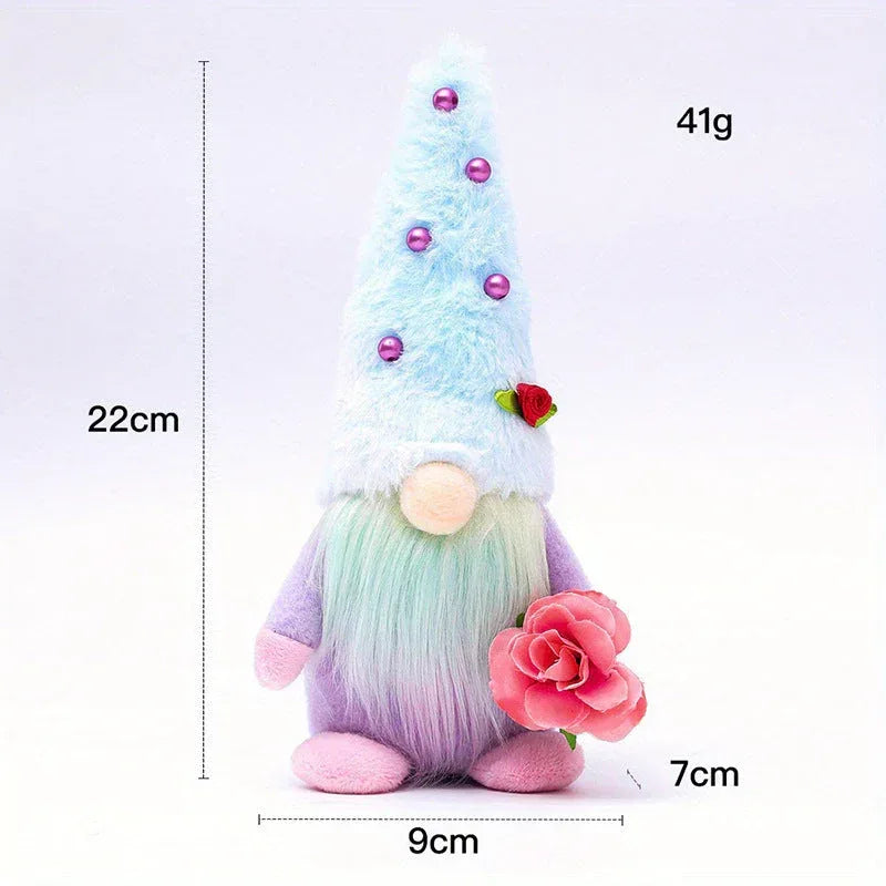 Desktop Decoration Tie-dyed Faceless Doll - Viexta