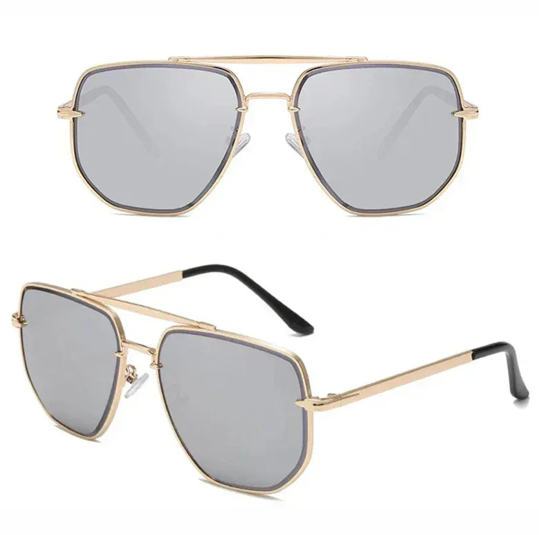 double-bridge-gradient-cut-sunglasses - Viexta