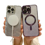 Magnetic Electroplating Soft Shell iPhone Case - Viexta
