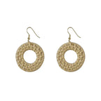 Vintage Rattan Earrings - Viexta