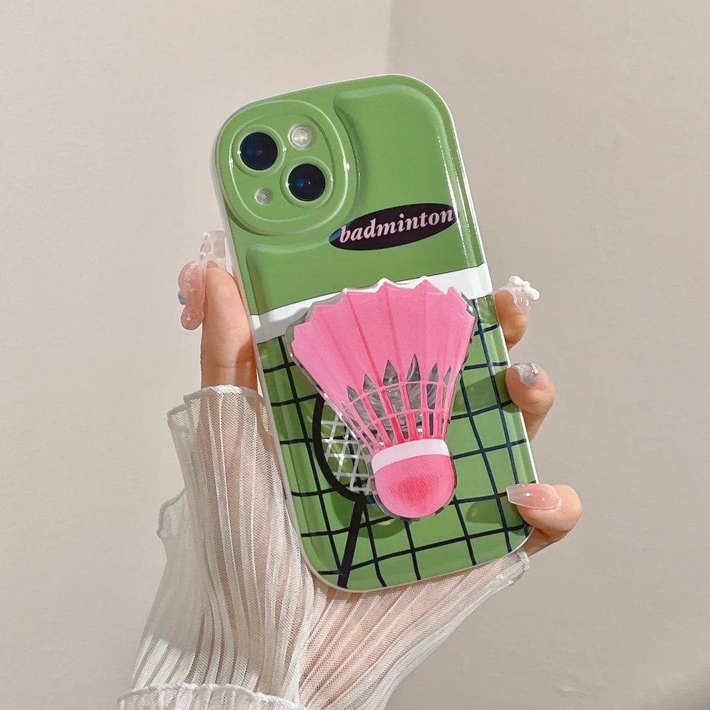 Badminton Bracket iPhone Case - Viexta