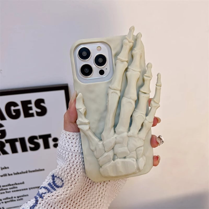 Skull Hand Bone iPhone Protective Case