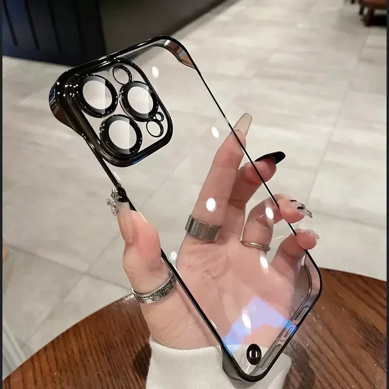 Electroplated Borderless iPhone Case - Viexta