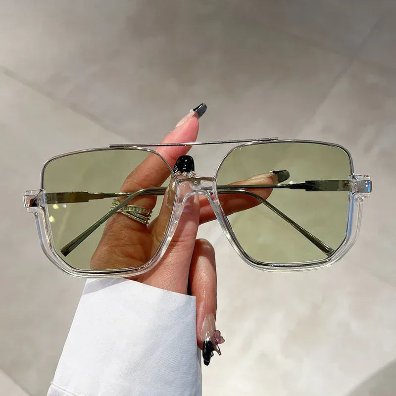 Anti-glare Semi-rim Sun Glasses - Viexta