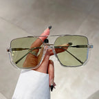 Anti-glare Semi-rim Sun Glasses - Viexta