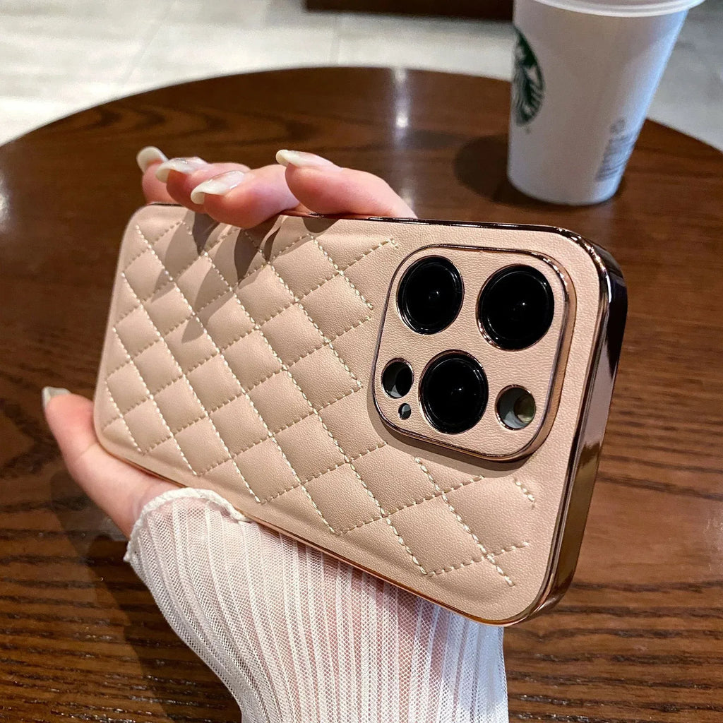 Diamond Leather iPhone Case - Viexta