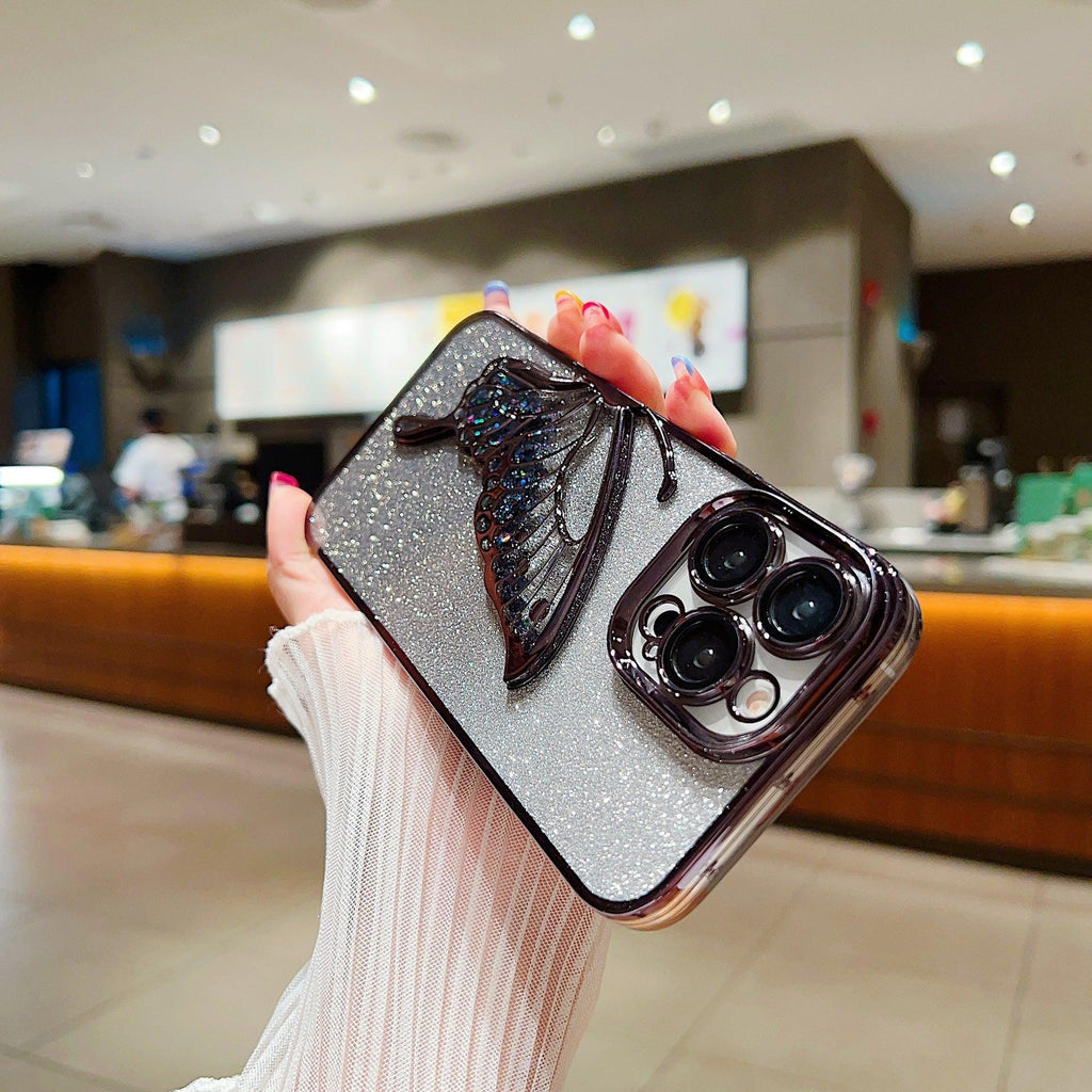 Glitter Meng Die Quicksand iPhone Case - Viexta