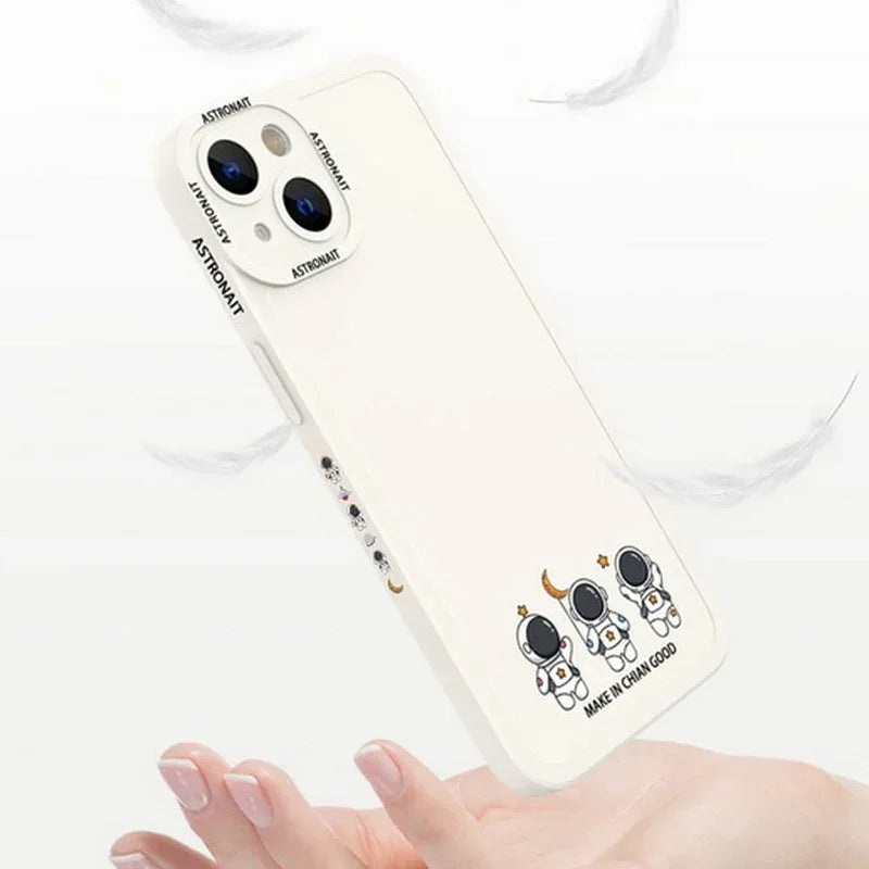 astronaut-couple-silicone-iphone-case - Viexta