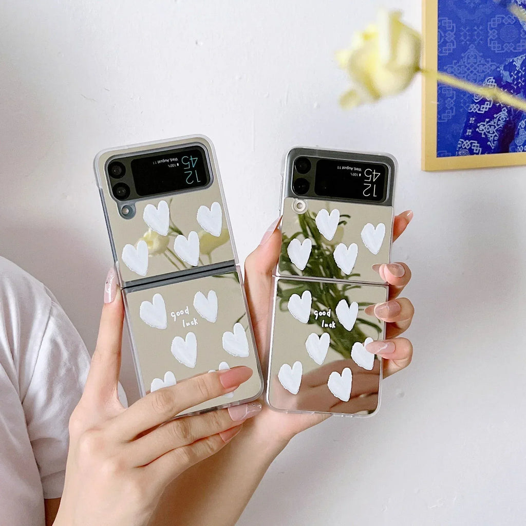 mirror-folding-flip-samsung-case - Viexta