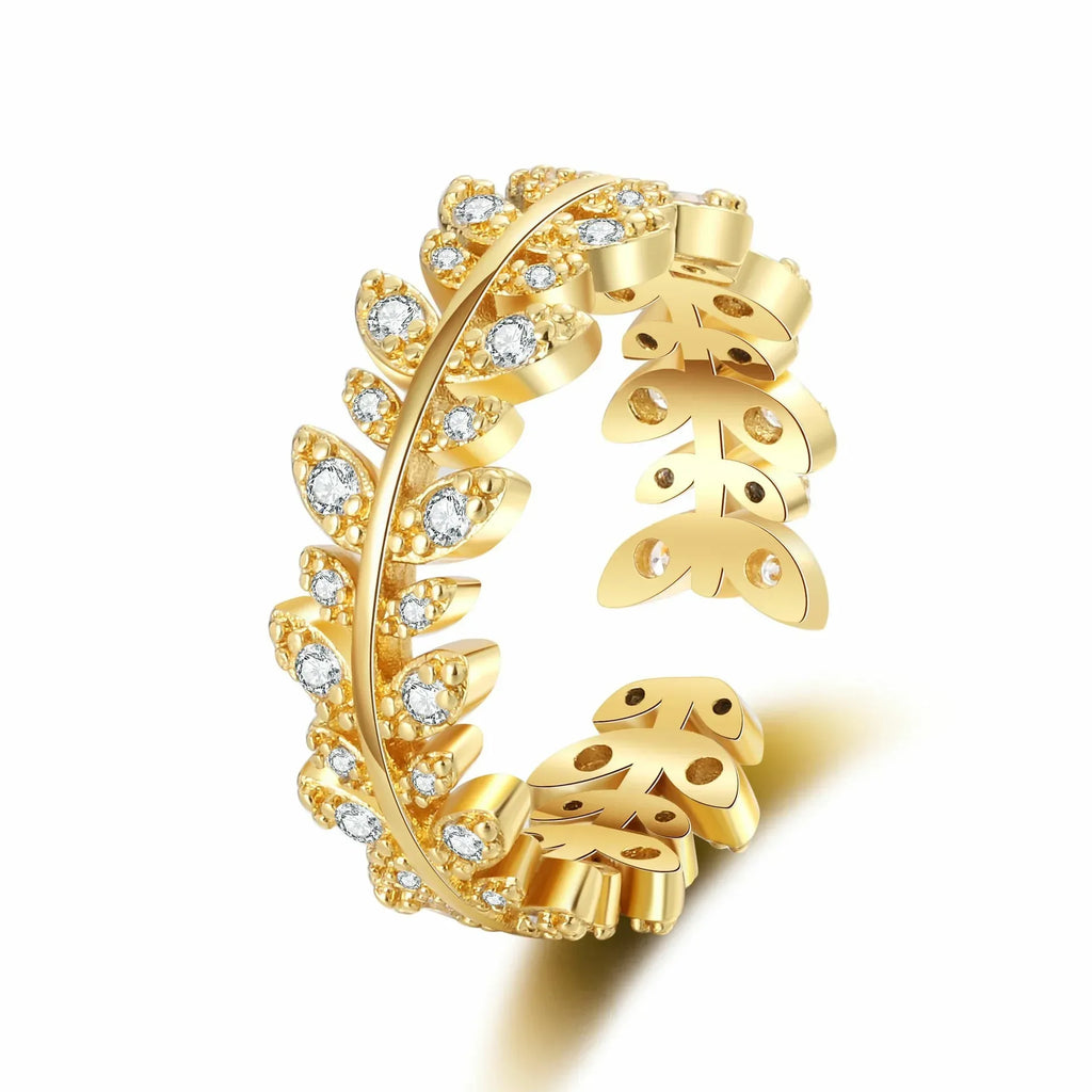 Crystal Studded Finger-rings - Viexta