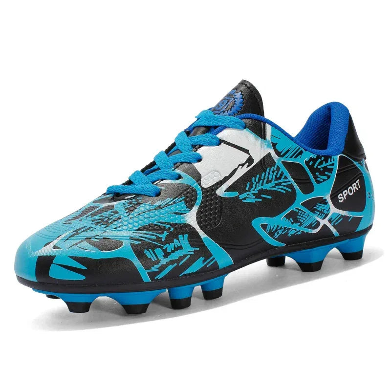 Soccer Shoes Low-top Leather Surface Sneakers - Viexta