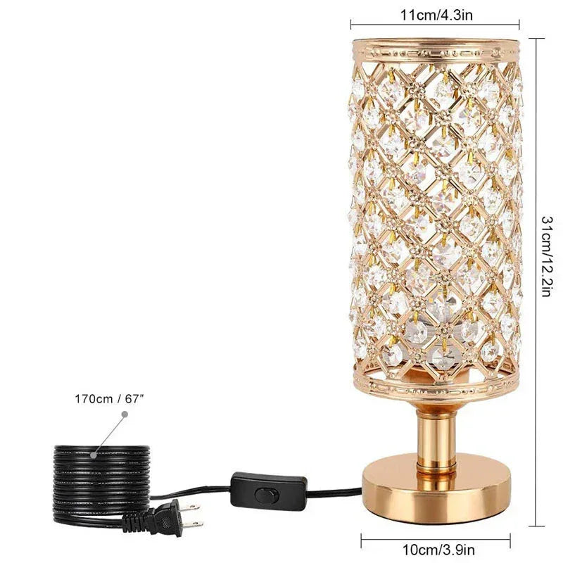 Crystal Table Lamp - Viexta