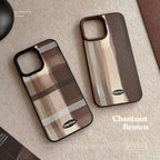 Mid-century iPhone Case Leather Finish