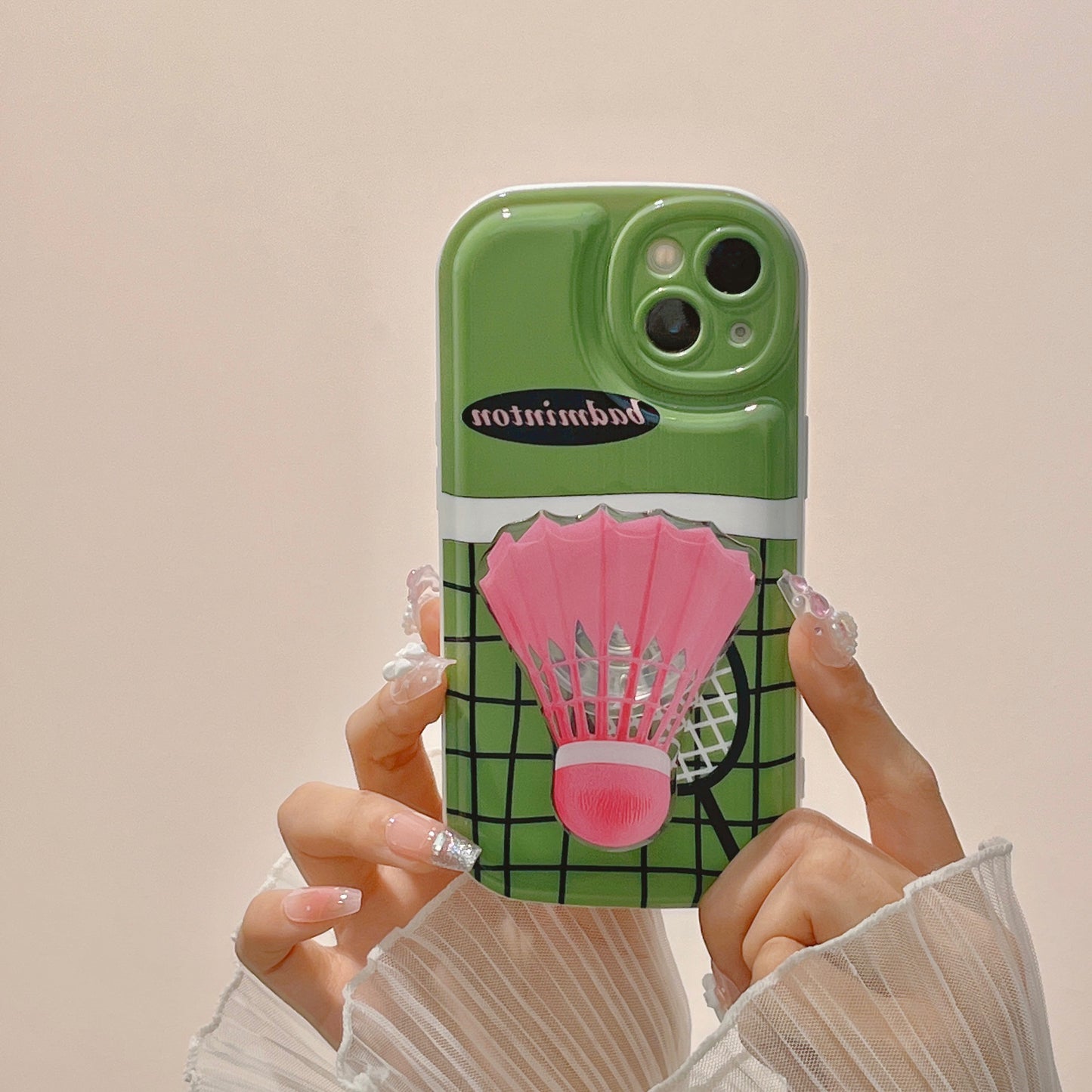 Badminton Bracket iPhone Case