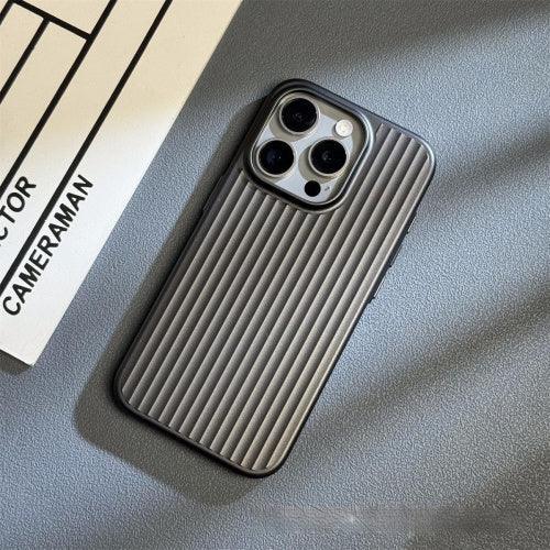 Corrugated Matte Electroplating iPhone Shell Frosted Hard Shell - Viexta