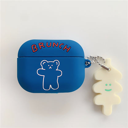 Cute Bear AirPods Pro Case