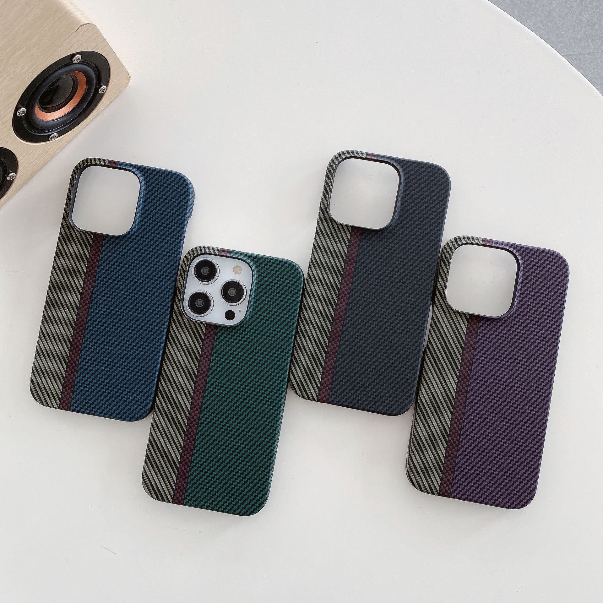 Carbon Fiber Soft Drop-resistant iPhone Case