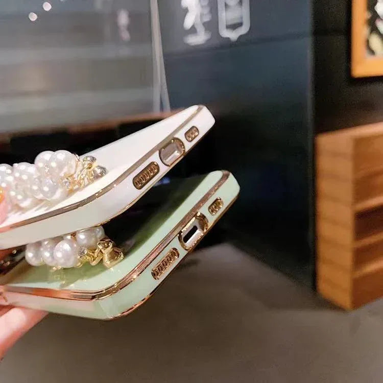 Pearl Bracelet iPhone Protective Case - Viexta