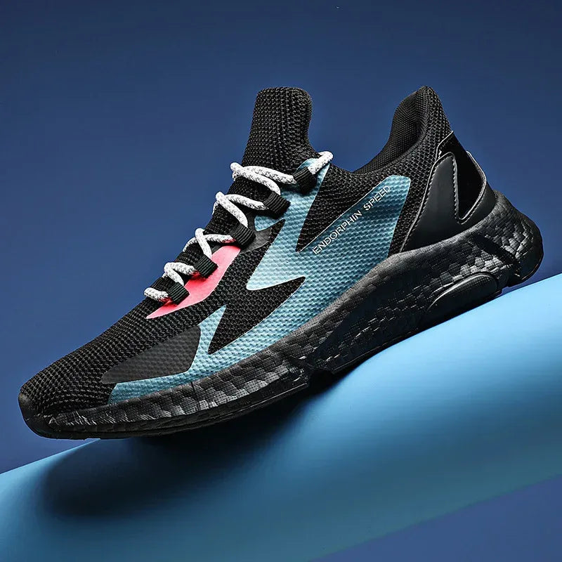 Flying Woven Popcorn Running Shoes - Viexta