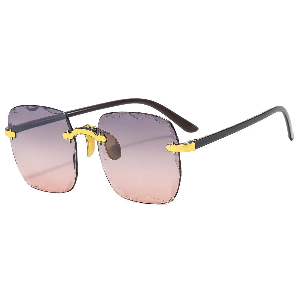 frameless-trimming-internet-famous-sunglasses - Viexta