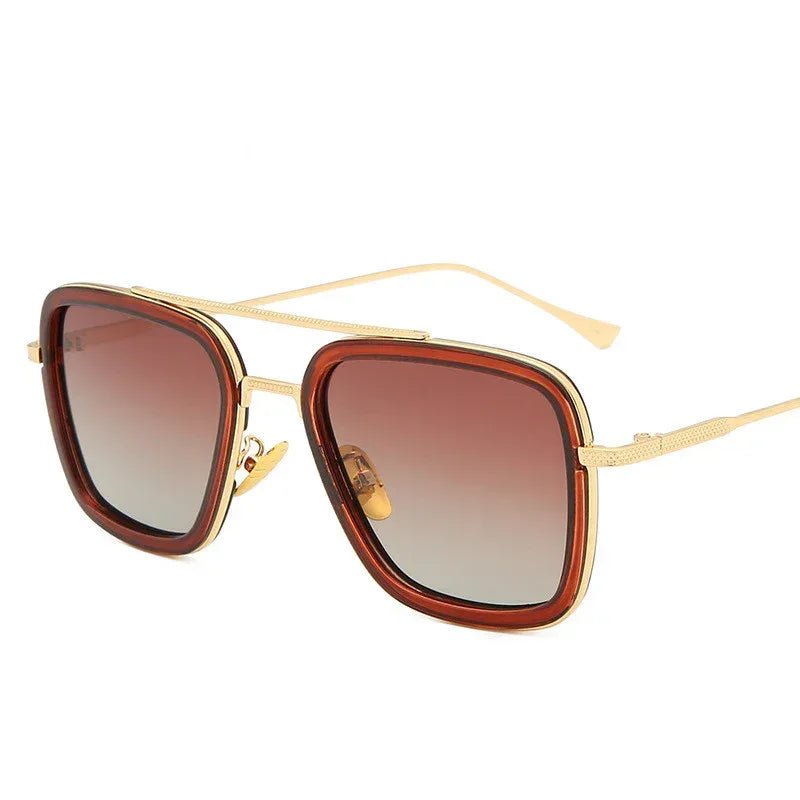 American Square Polarized Sunglasses - Viexta