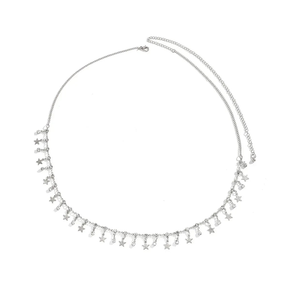 Graceful Zirconic Neckpiece/Anklet - Viexta