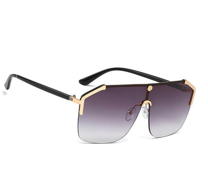 Personalized one-piece sunglasses