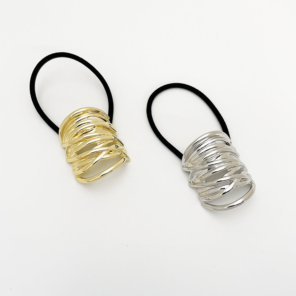 Metal Hair Rope Ponytail Head Rope