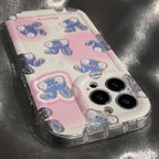 Cute Gradient Laser Rabbit iPhone Case - Viexta