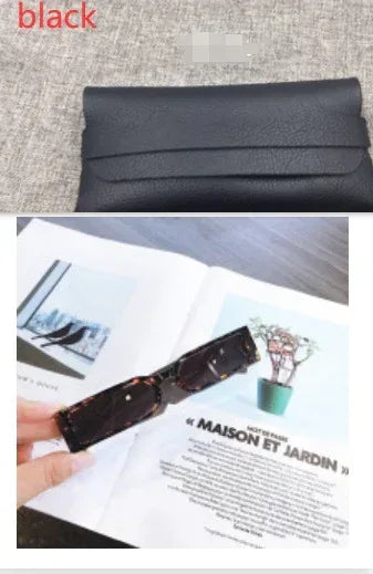 Rectangle Frame Fashion Sunglasses - Viexta