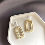 Vintage Rattan Earrings - Viexta