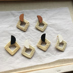 Vintage Rattan Earrings - Viexta