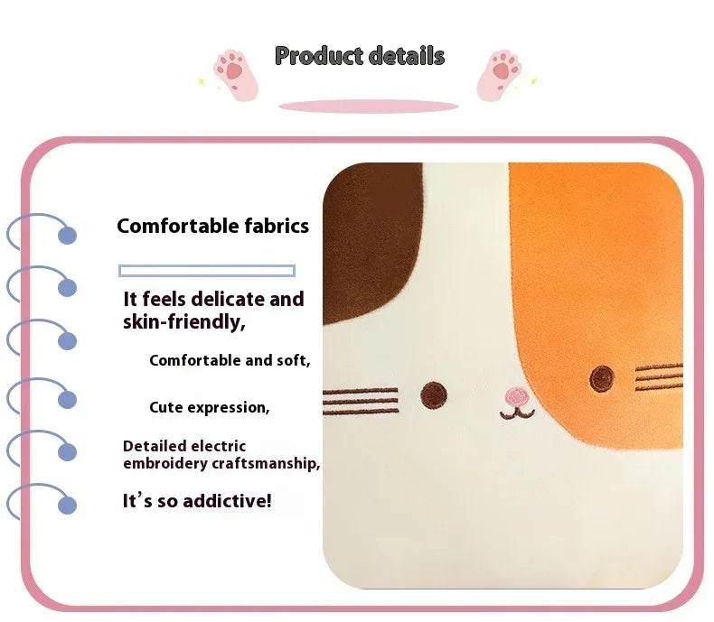 Square Cat Sleeping Plush Doll - Viexta
