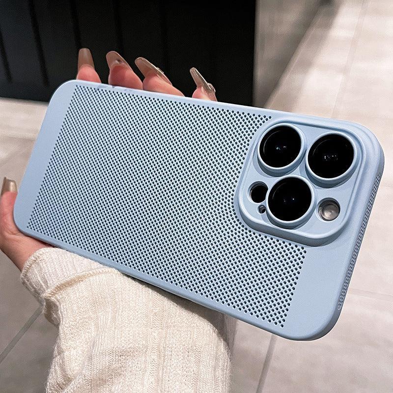 Ultra-thin Breathable With Lens Protector iPhone Case - Viexta