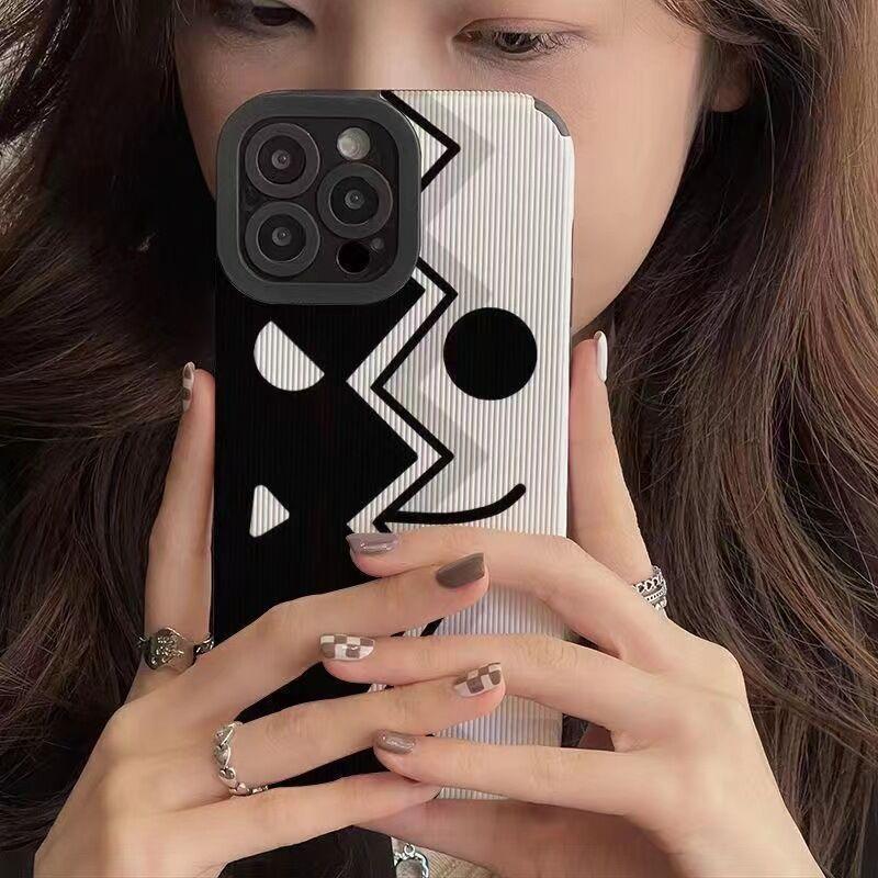 premium-black-and-white-butterfly-iphone-case - Viexta