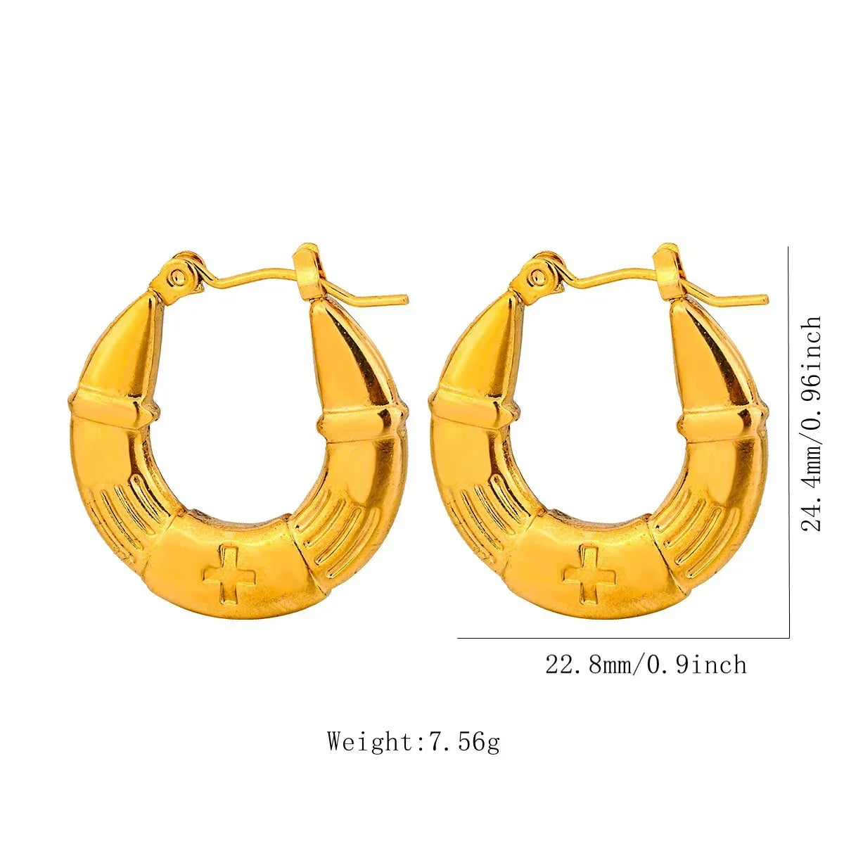 Stainless Steel Hoops - Viexta