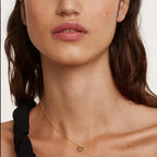 Hollow Heart Pendant Necklace - Viexta