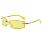 Square Candy-colored UV-protective Sunglasses - Viexta