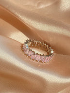 Zircon Ladder Square Ring - Viexta