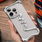 Alien Metal Frameless Skeleton iPhone Case - Viexta