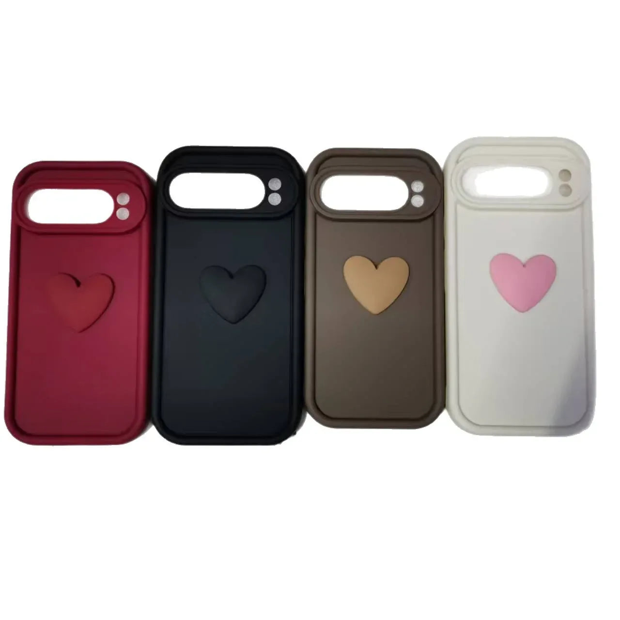 Three-dimensional Love Pixel Protective Case - Viexta