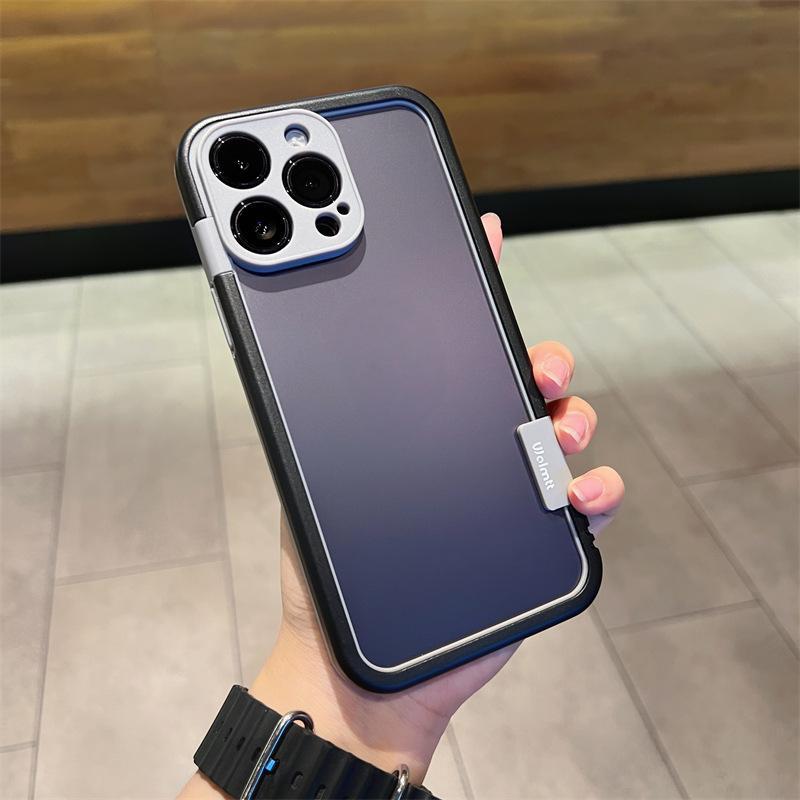 Contrast Color Cooling Soft iPhone Case