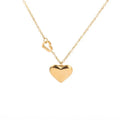 Peach Heart Titanium Neckwear - Viexta