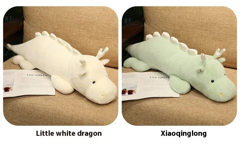 White Dragon Pillow Plush Toy - Viexta
