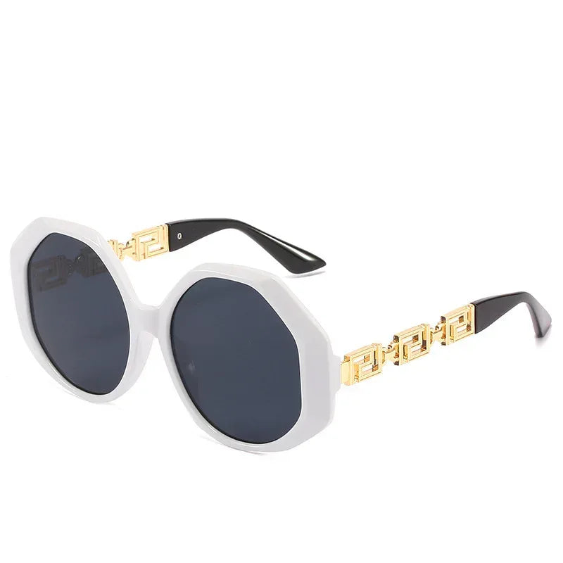 Women's Polygonal Sunglasses UV Protection - Viexta