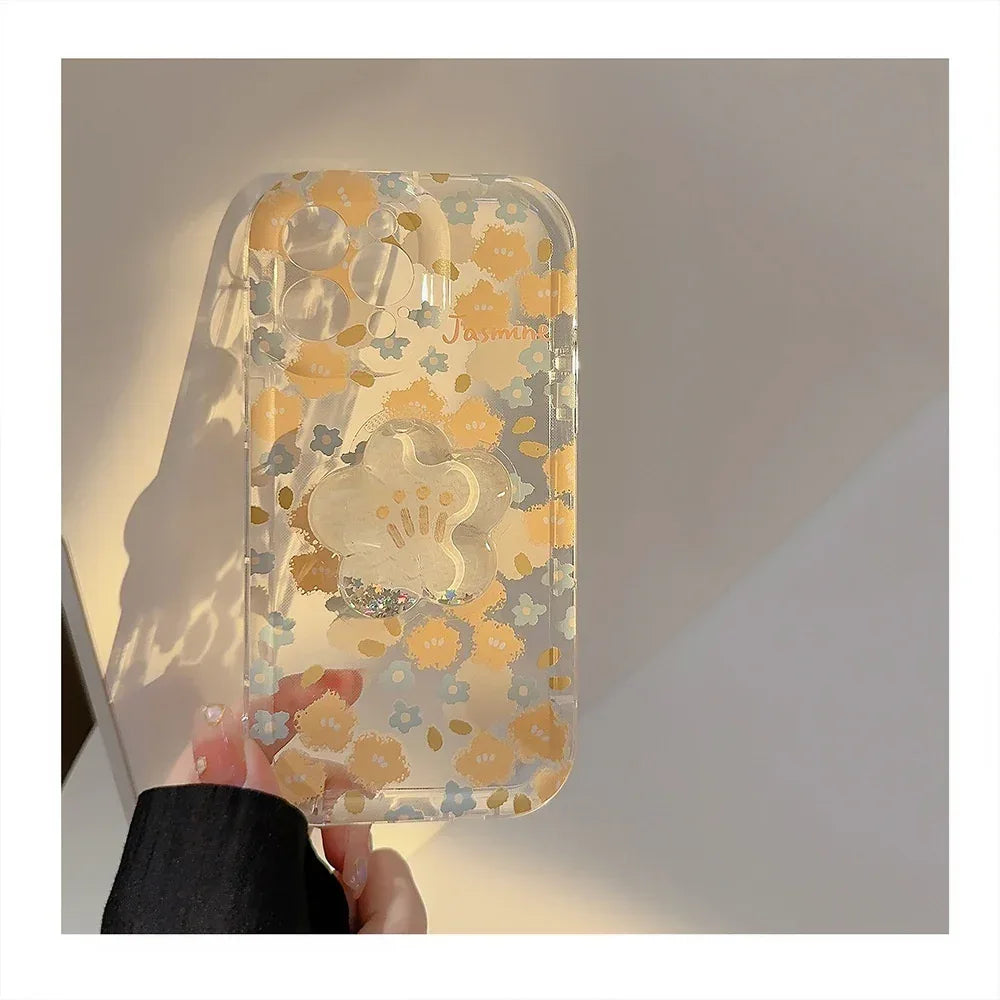Floral Shell iPhone Case Holder - Viexta