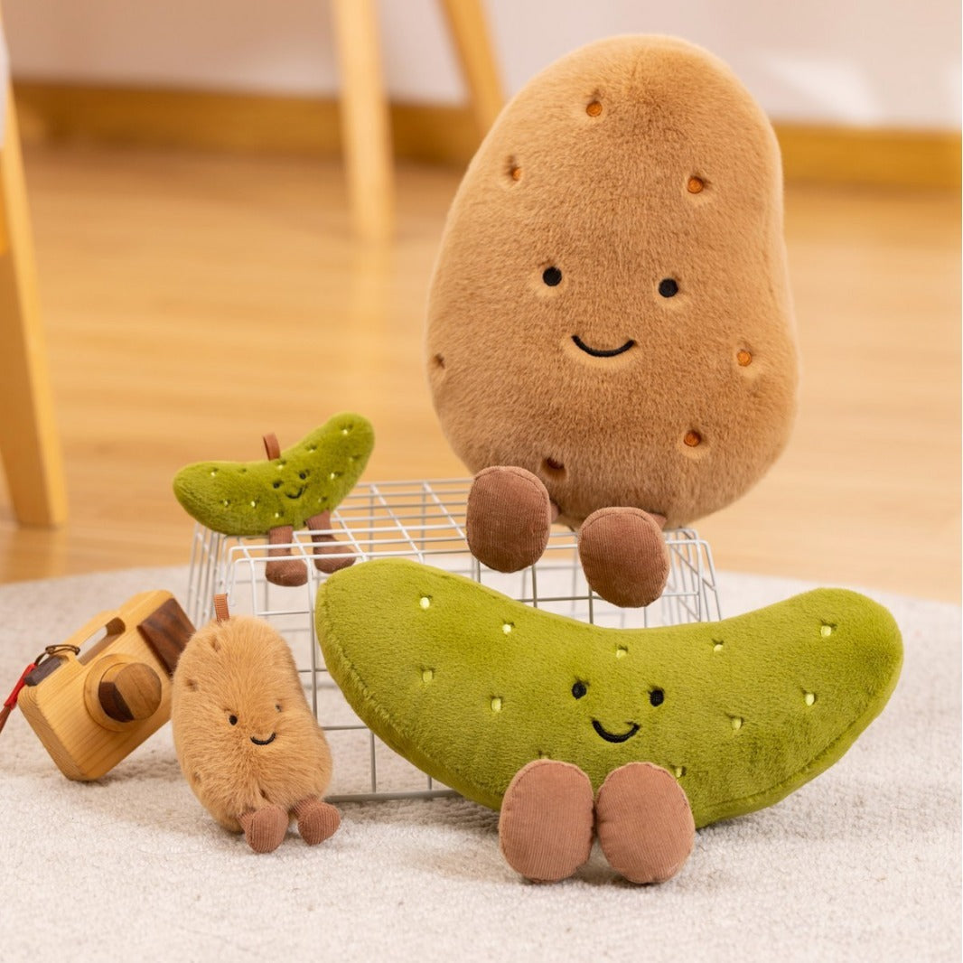 Potatoes Pickled Cucumber Cute Cartoon Plush Toy