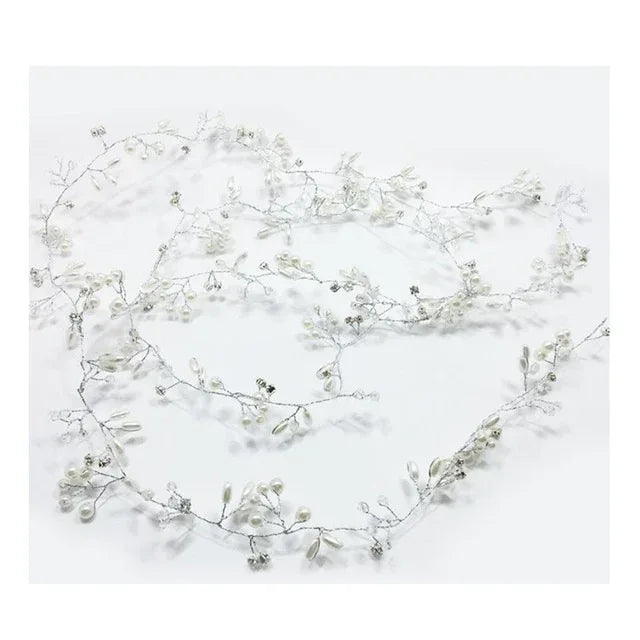 Crystal Pearl Hair Accessories - Viexta