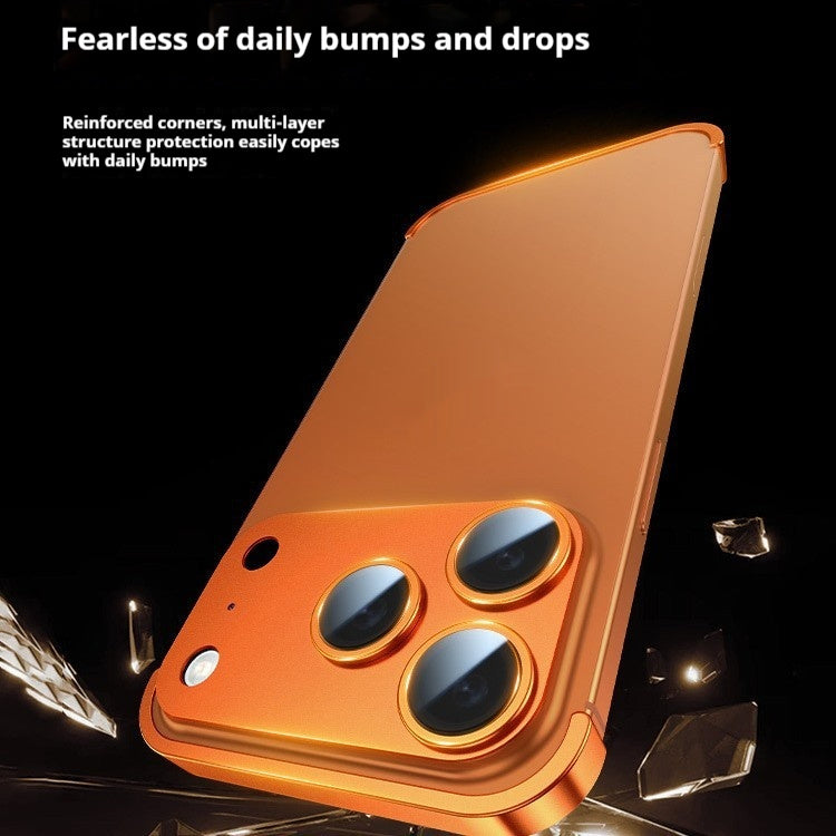 Metal Four-corner Pad iPhone Case